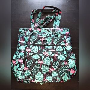 lug Ace 2 convertible crossbody/backpack in Flamingo black
